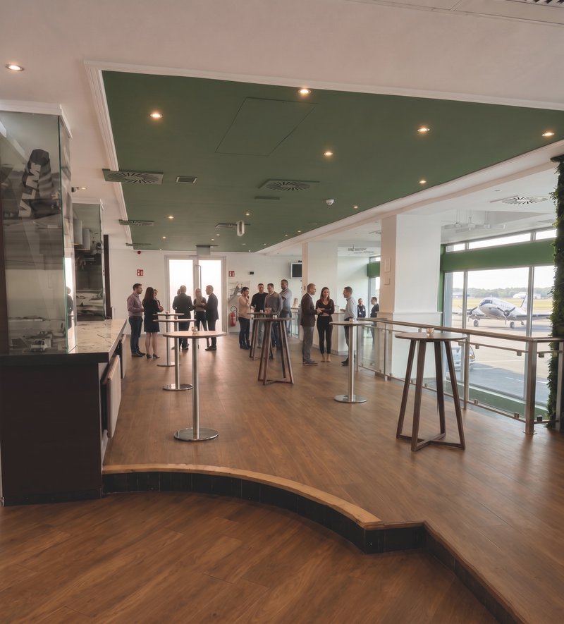 Een multifunctionele eventlocatie aan Antwerp Airport