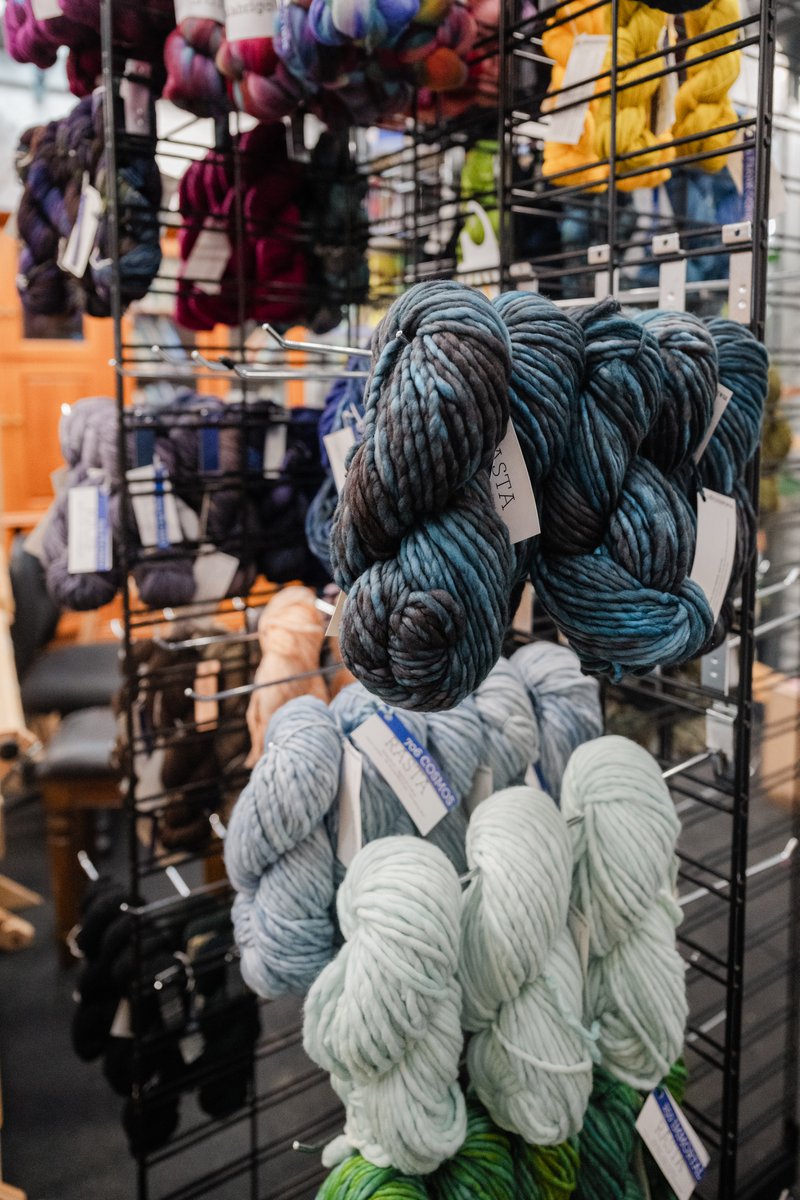 Skeins of Malabrigo Mohair hand-dyed yarn (Source: Thread Collective)