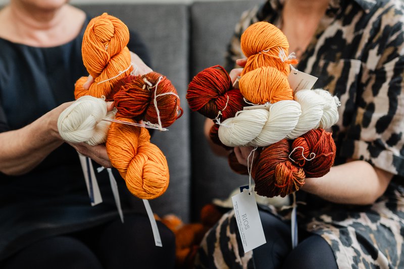 Malabrigo yarns in various colours (Photographer: Samantha Gehrmann)