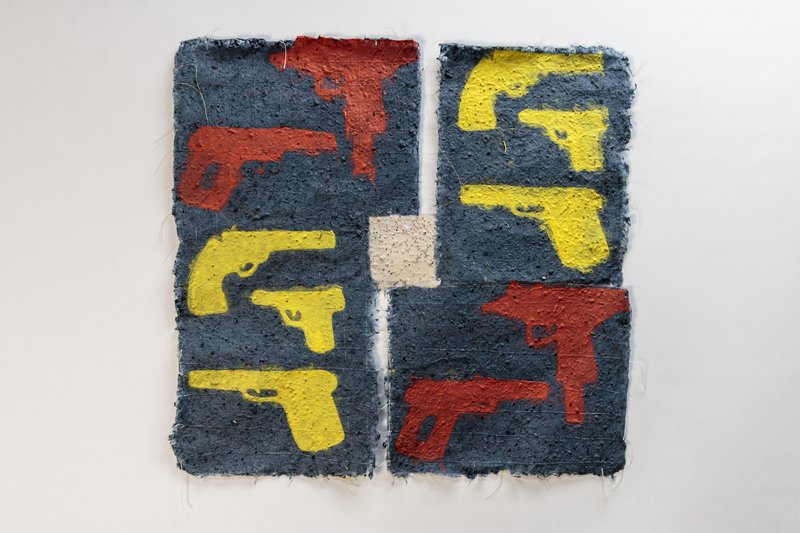 Responding to rampant gun violence in American schools and congressional apathy, Jane Ingram Allen crafts ‘living quilts’ embedded with wildflower seeds.