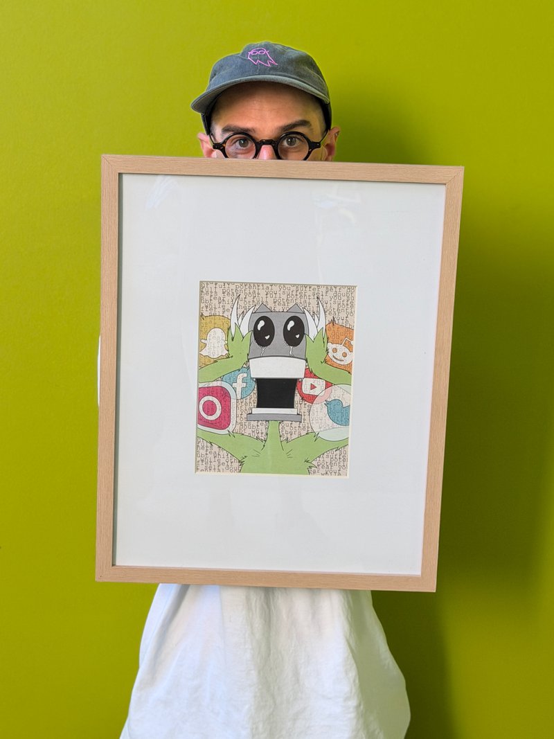 Illustrator Kenneth Nowlan, aka ttdkwta, explores vulnerability and self-discovery in an evolving digital universe filled with quirky, curious creatures.