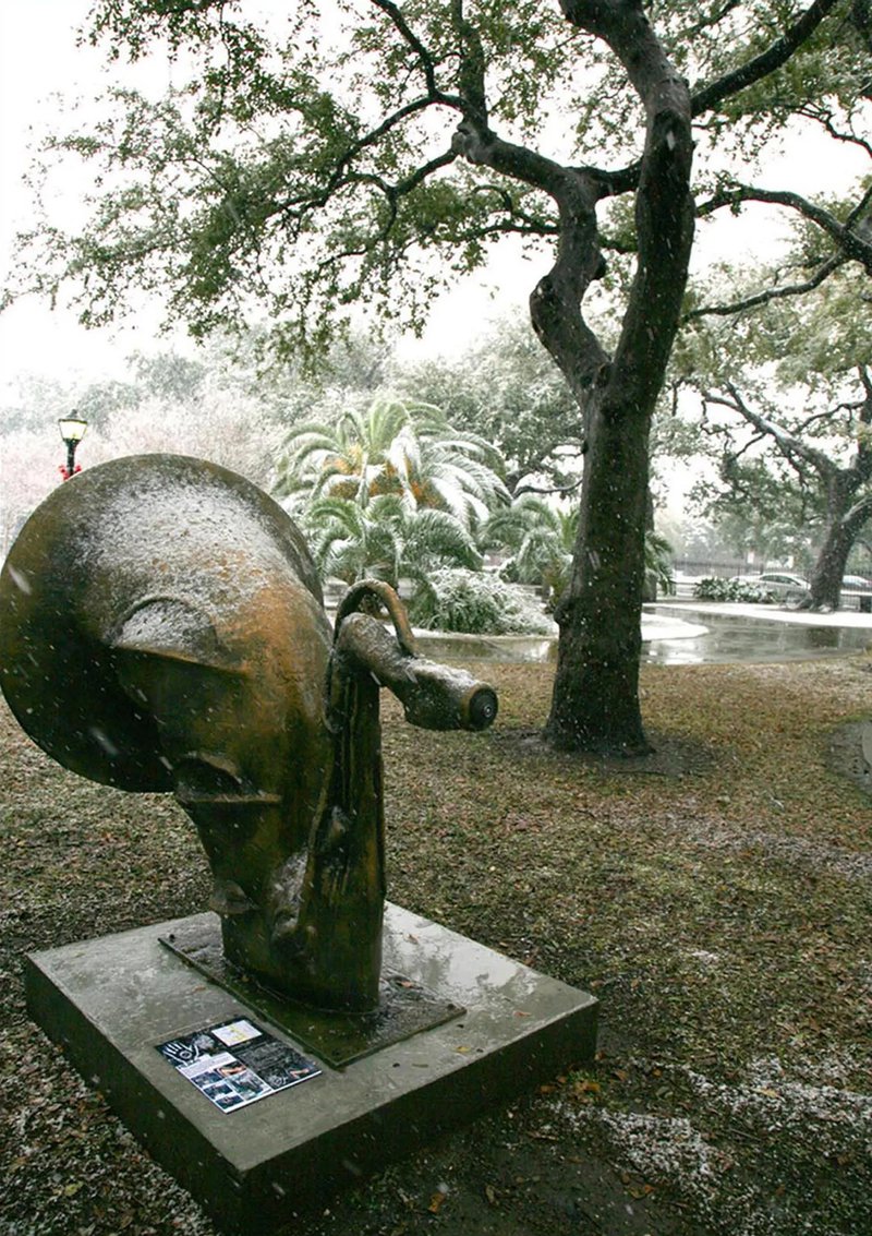 New Orleans artist Marcus Brown talks America’s suppressed histories, the spiritual mechanics of making, and why he places cultural memory in plain sight.