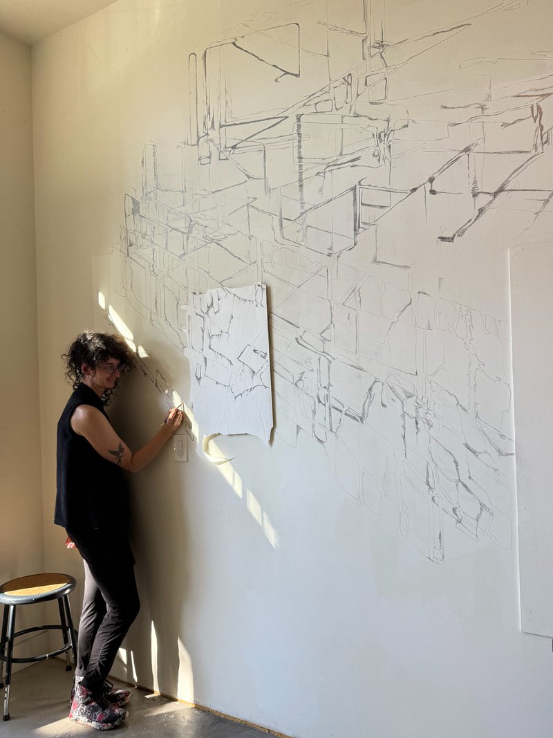 Multidisciplinary artist Quinn Keck questions the hidden frameworks behind math, science, and technology—structures that seem logical, even inevitable.