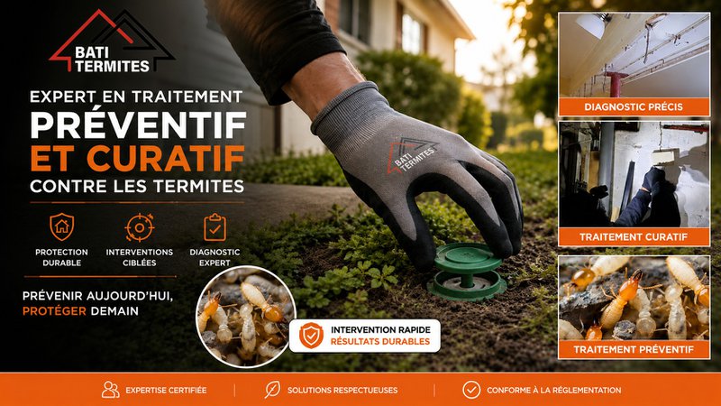 Traitement anti termites BATI-TERMITES Traitement anti termites BATI-TERMITES