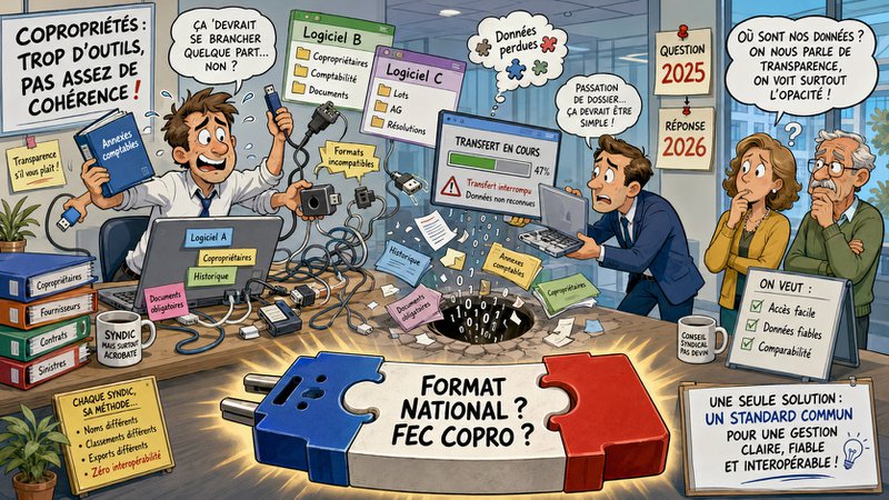 Pourquoi l'échange des données de copropriété pose-t-il problème aujourd'hui ?