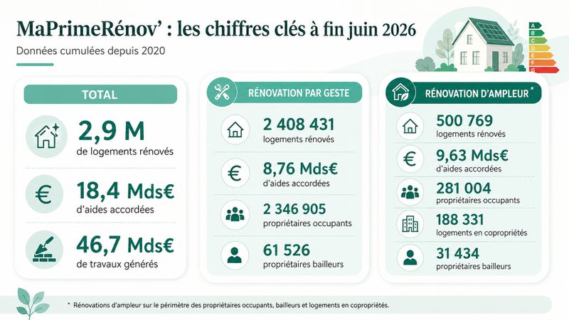 Bilan MaPrimeRénov' S1 2026 Bilan MaPrimeRénov' S1 2026