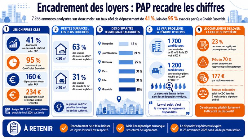 Ce que disent vraiment les chiffres sur l'encadrement des loyers Ce que disent vraiment les chiffres sur l'encadrement des loyers