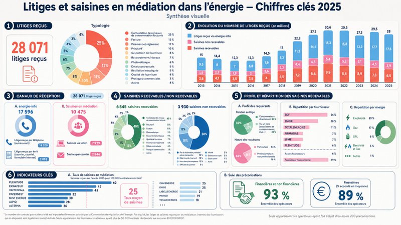 Rapport 2025 du médiateur de l'énergie Rapport 2025 du médiateur de l'énergie