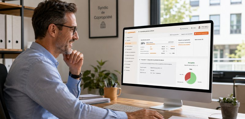 Digitalisation assemblée générale de copropriété