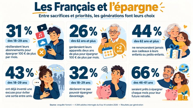 Épargne des Français : les chiffres clés 2026