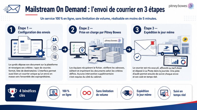 Externalisation du courrier - Mailstream On Demand