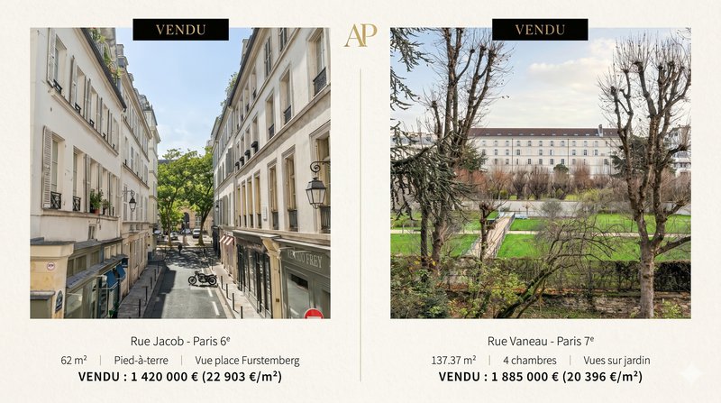Rive Gauche : le 6e et le 7e, éternels bastions du prestige Rive Gauche : le 6e et le 7e, éternels bastions du prestige