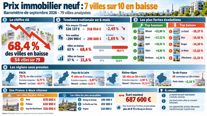Prix immobilier neuf septembre 2026 Prix immobilier neuf septembre 2026