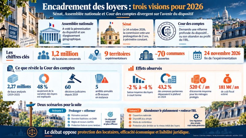 L'encadrement des loyers en 2026 L'encadrement des loyers en 2026