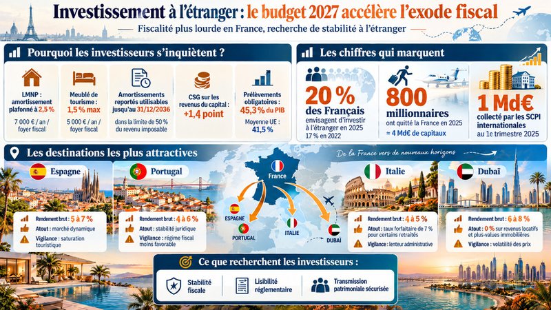 Budget 2027 et investissement à l'étranger Budget 2027 et investissement à l'étranger