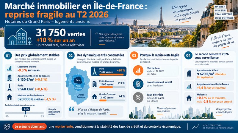 Marché immobilier Île-de-France T2 2026 Marché immobilier Île-de-France T2 2026