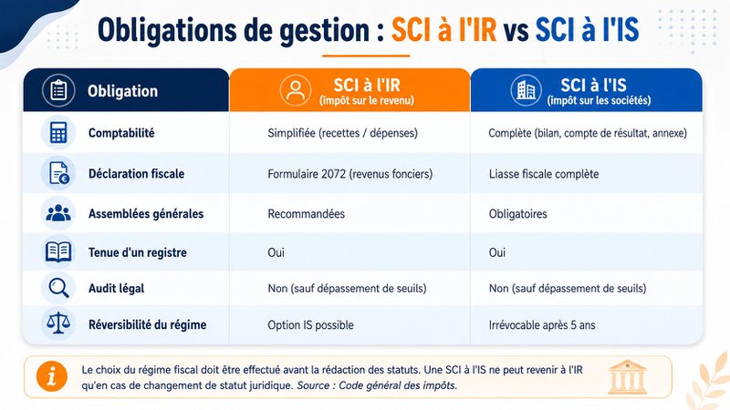 Faut-il anticiper la gestion de la SCI dès sa création ?