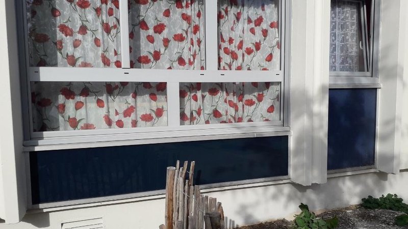 Remplacement d'une fenetre en rez-de-chaussee
