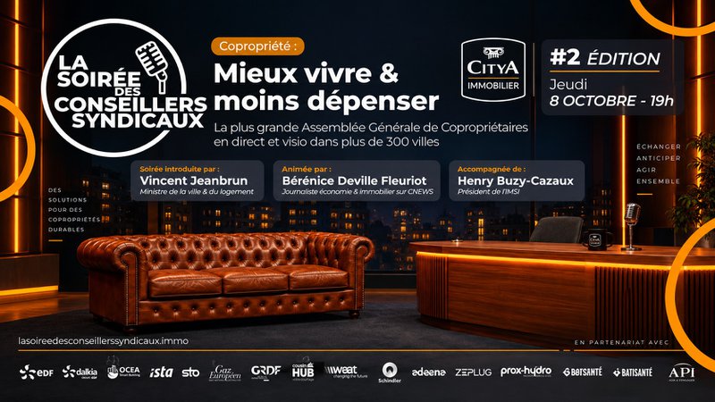 Soirée des conseillers syndicaux organisée par Citya Soirée des conseillers syndicaux organisée par Citya