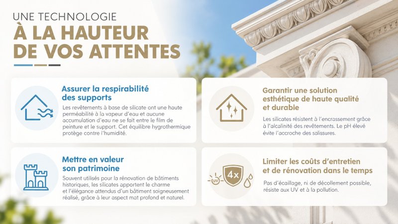 Peintures minérales pour façade : les copropriétés ont tout à y gagner