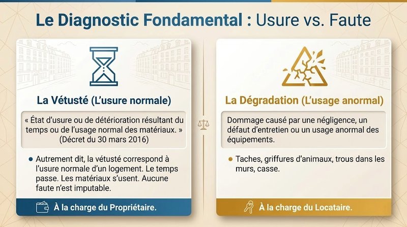 Grille de vétusté et état des lieux : quelle articulation ?