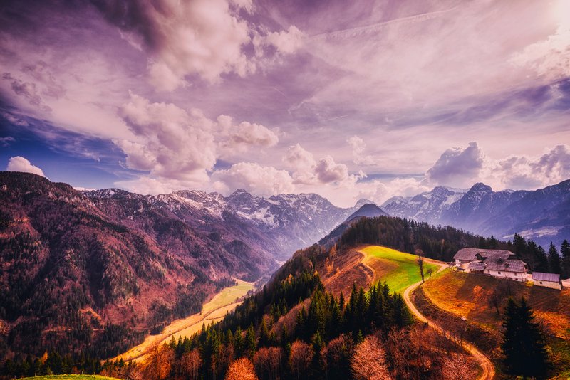 Lake Bled in Slovenia