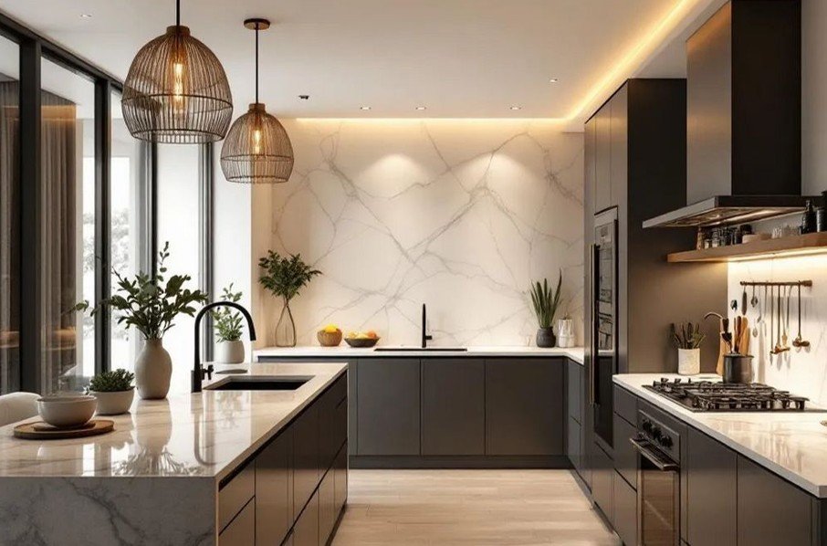 a clean kitchen surface a clean kitchen surface