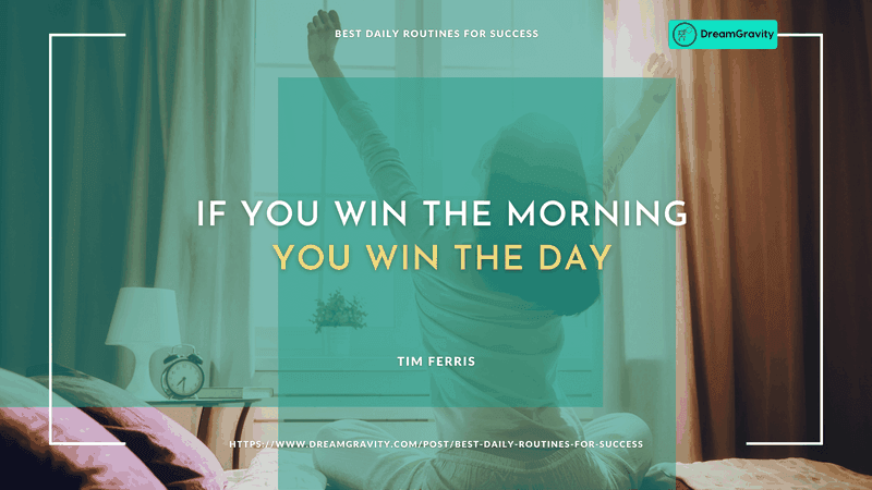 If you win the morning DreamGravity