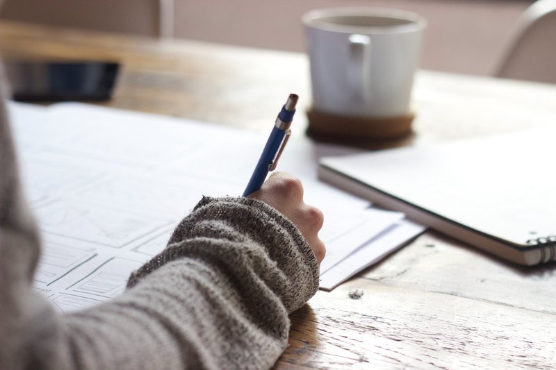 how to write fast - create an outline