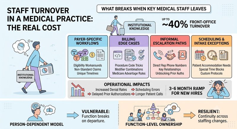 staff turnover in medical practice