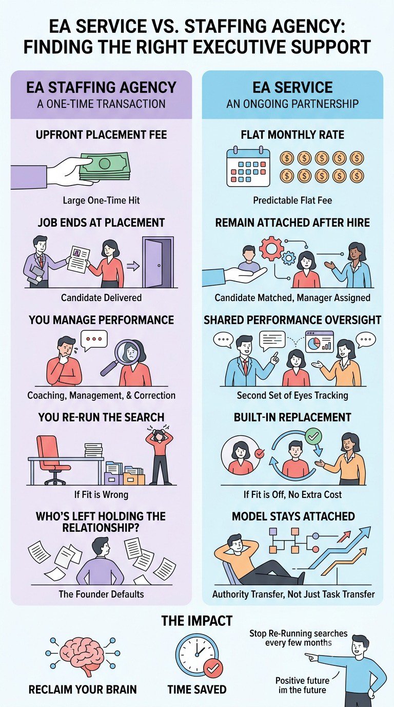 ea service vs ea staffing agency