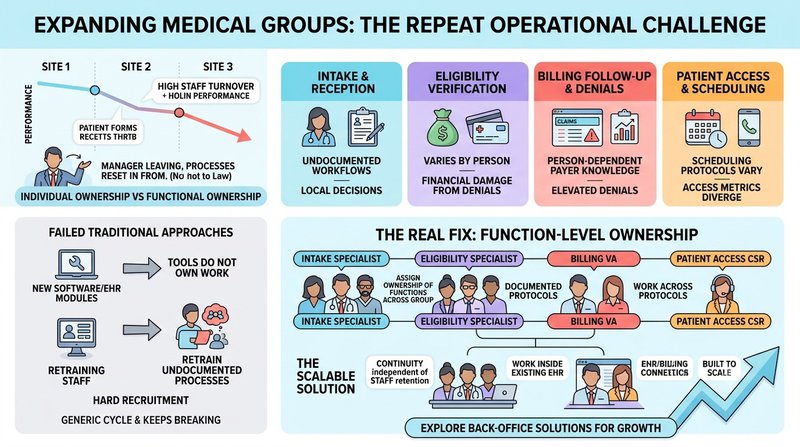 multi-site medical groups
