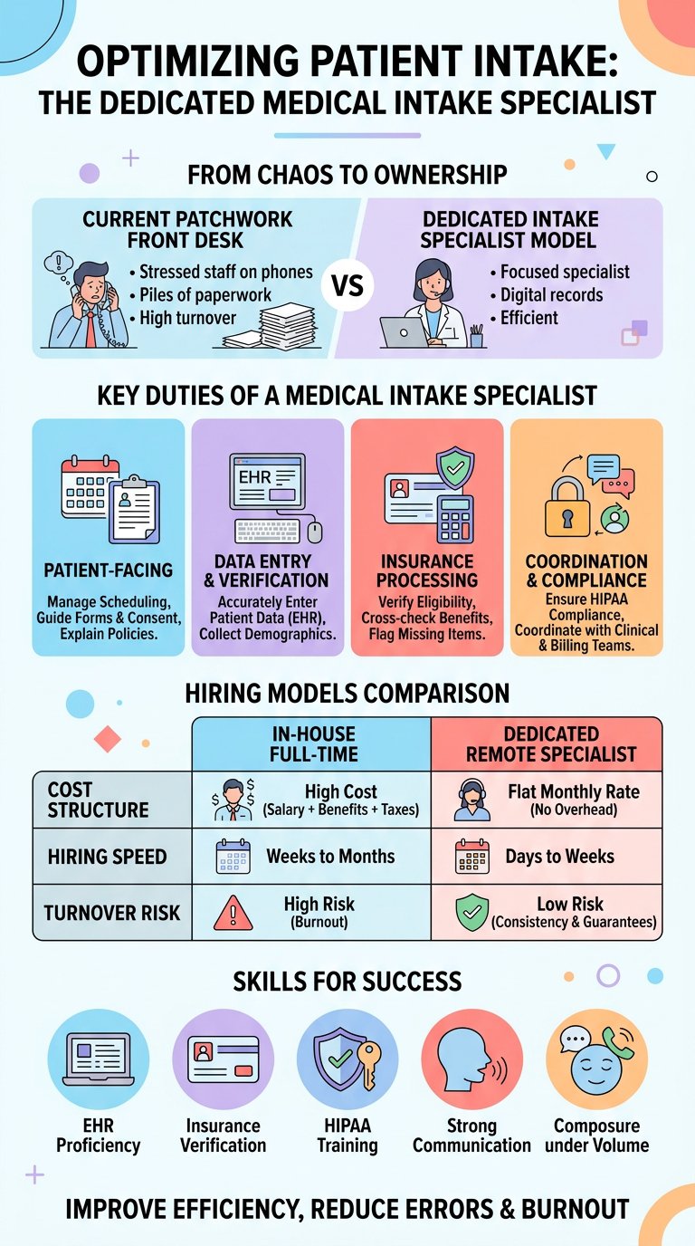 medical intake specialist