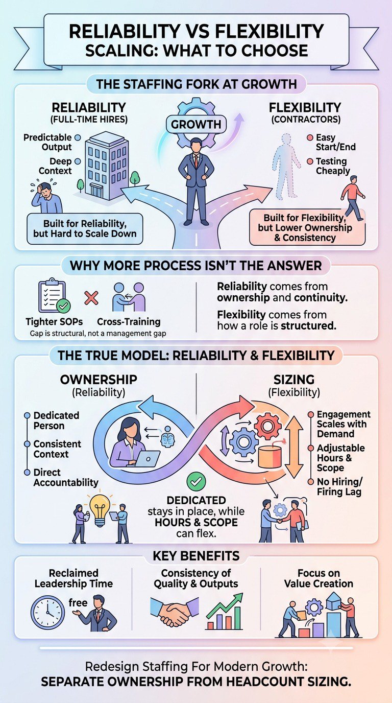 reliability vs flexibility scaling
