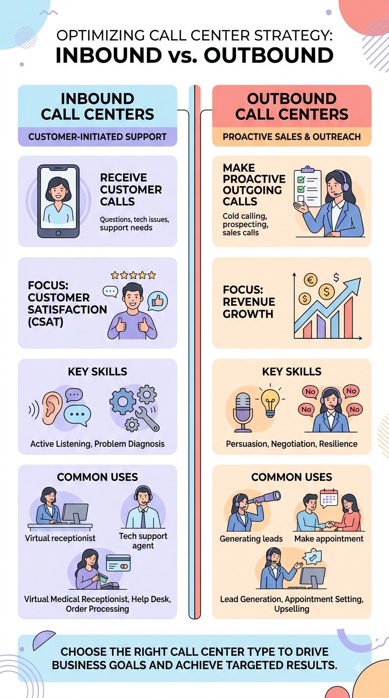 inbound outbound call center