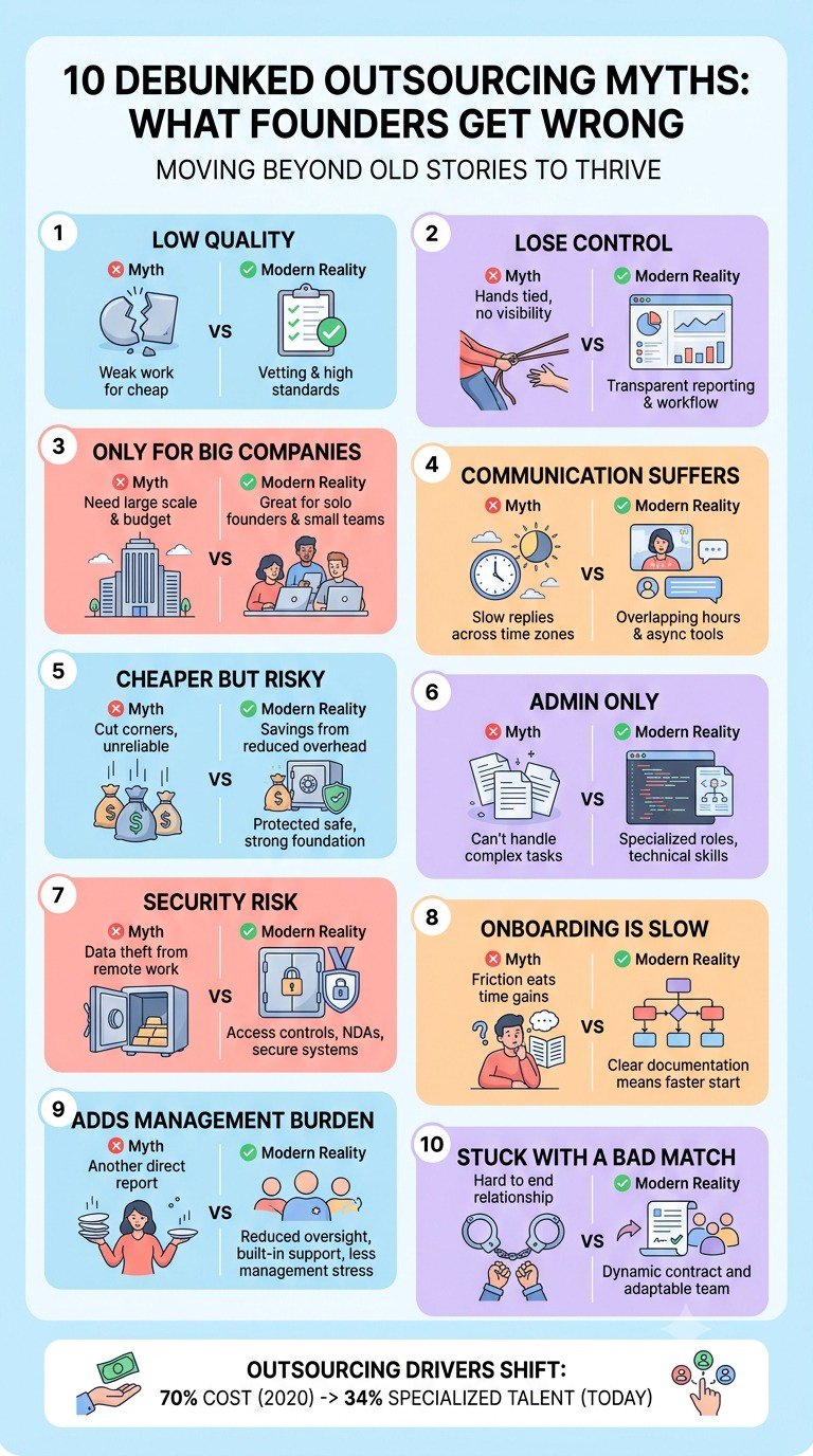 outsourcing myths