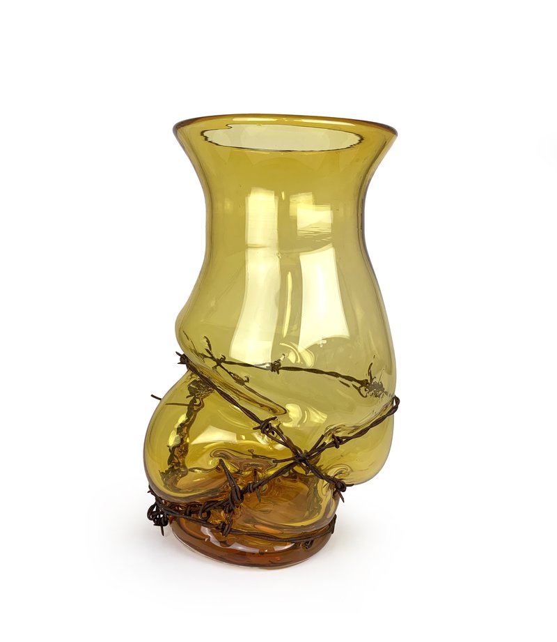 Jackson County glass artist Robert Burch talks tiny houses, sustainability, and why authenticity sometimes matters more than technical perfection.