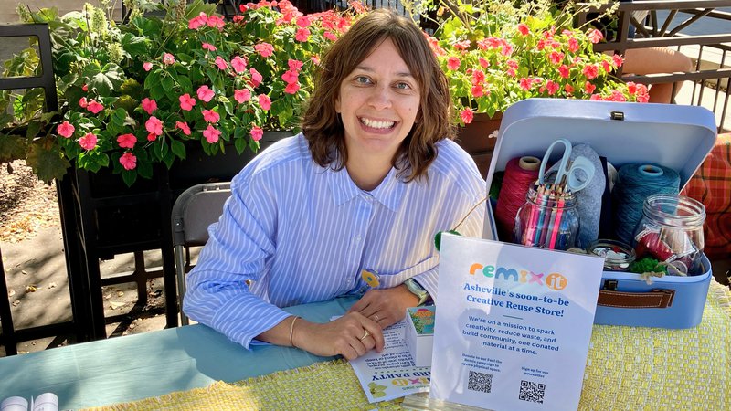 In this issue: A new art supply thrift shop in West Asheville, practical tips for a more sustainable wardrobe, and stories from the crafters shaping a greener WNC.