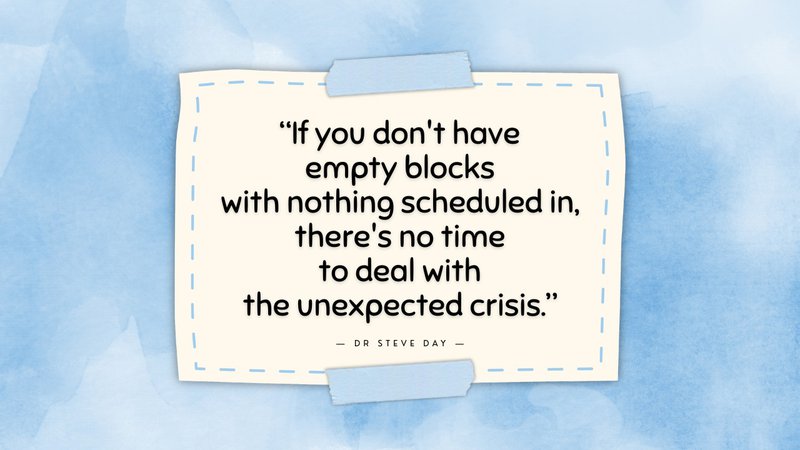 Time Blocking