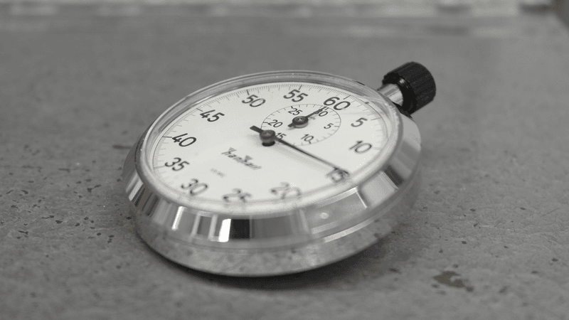 Time Blocking: Stopwatch for the Pomodoro technique.