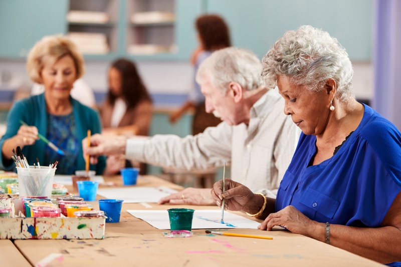 early dementia seen in paintings