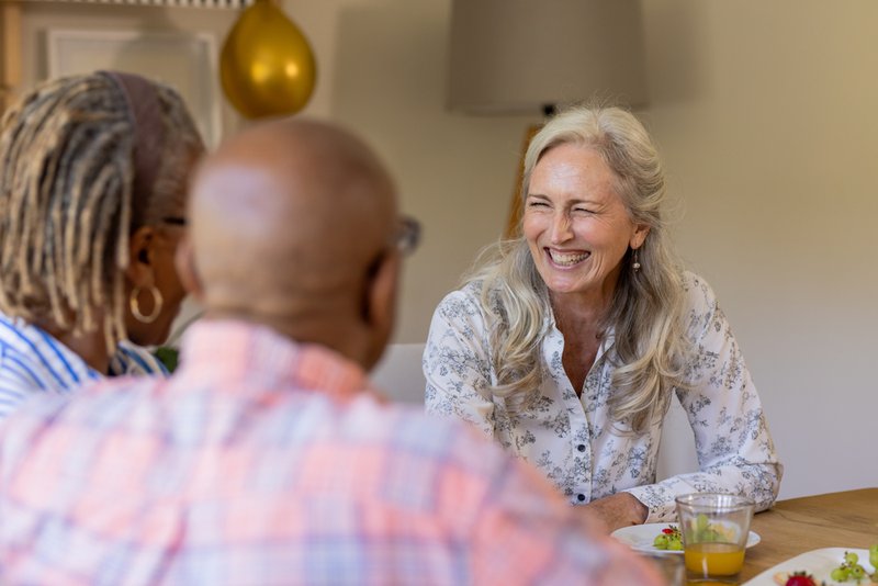 group laughter therapy in memory care