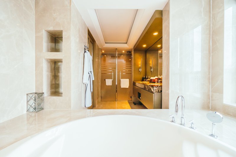 Modern bathroom interior
