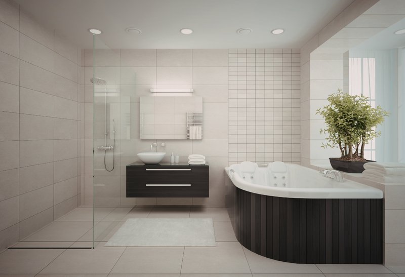 Acrylic and composite systems now replicate subway tile, marble veining, textured stone, and contemporary geometric patterns.