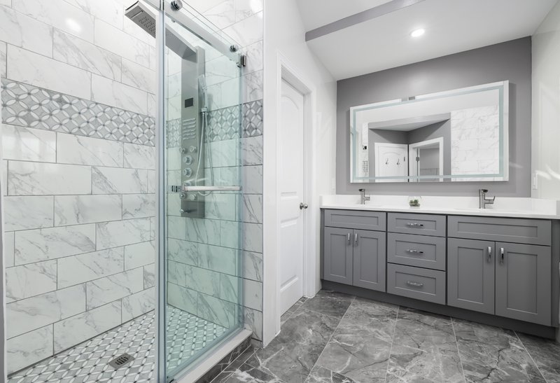 A successful walk-in bath design begins with spatial planning.