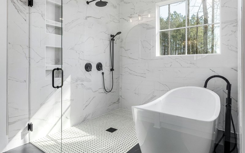Minimalist bathroom designs contribute to a more predictable workflow by reducing the number of steps and variables involved in each project.