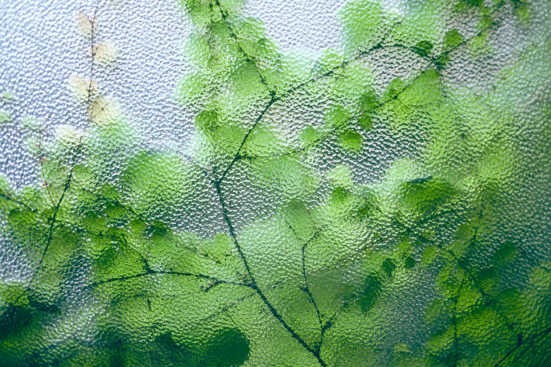 textured glass