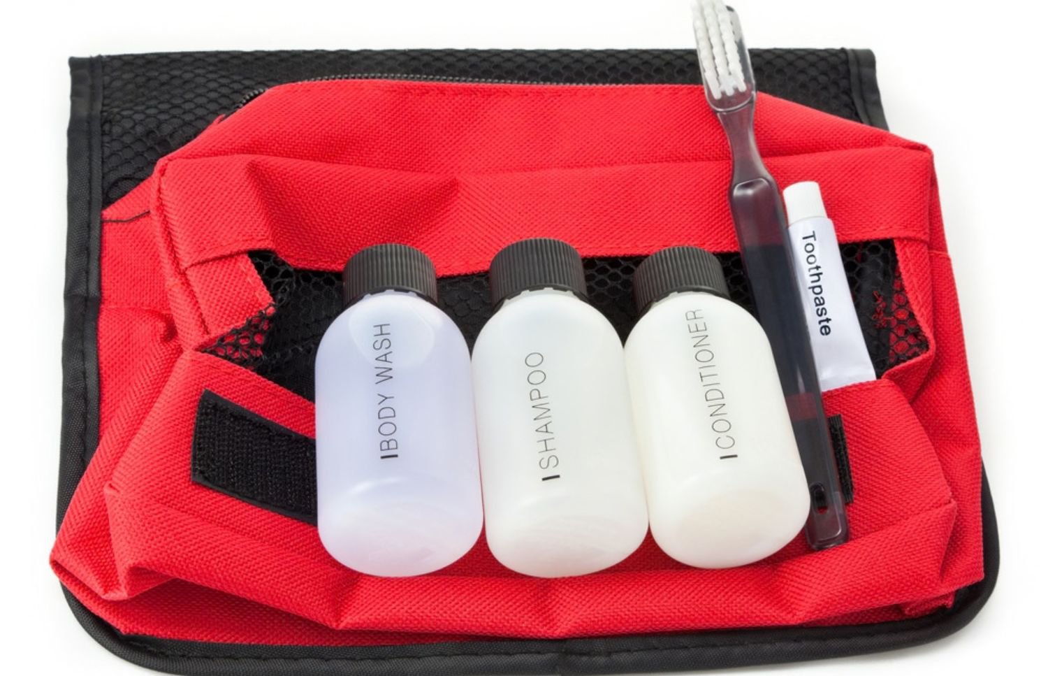 TSA-approved toiletry bag