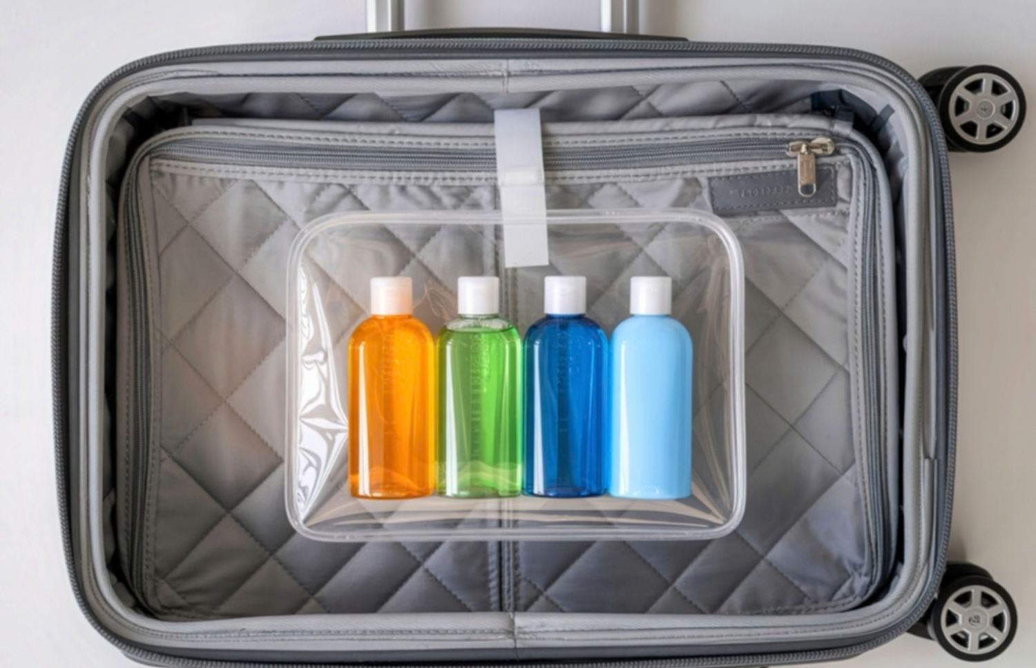 TSA-approved toiletry bag