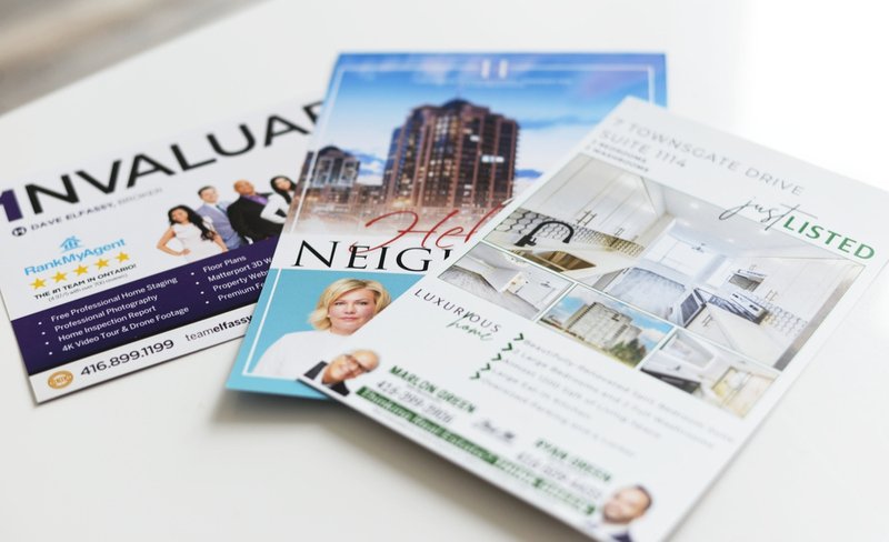 real estate print marketing